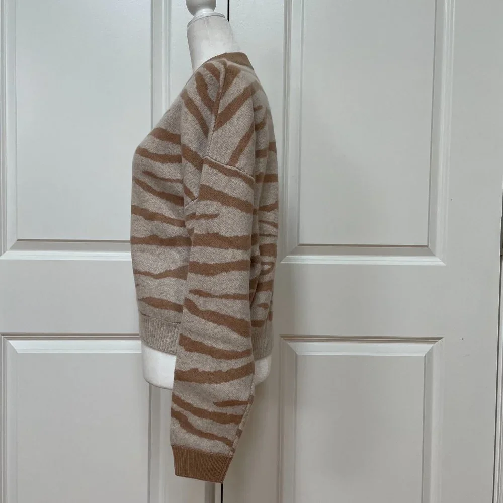 Tiger Stripes Cashmere Sweater from Naadam - Picture 6 of 9